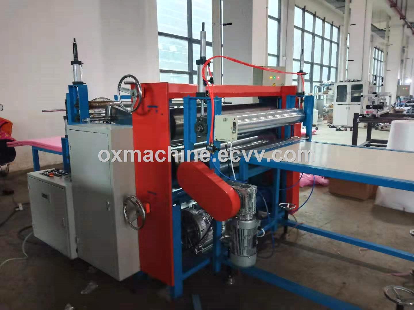 High Efficiency and Energysaving Side Entry EPE Foam Bonding Machine