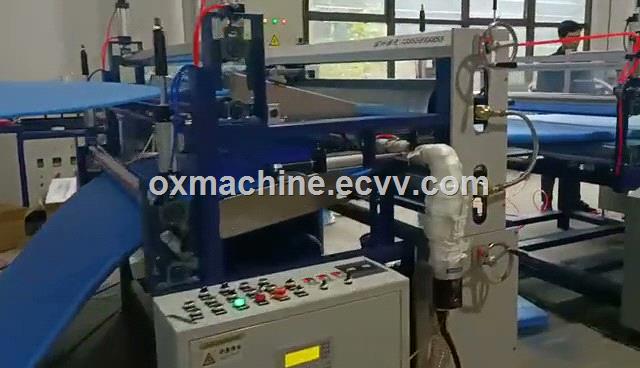 High Efficiency and Energysaving Side Entry EPE Foam Bonding Machine