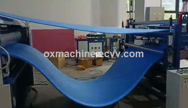 High Efficiency and Energysaving Side Entry EPE Foam Bonding Machine