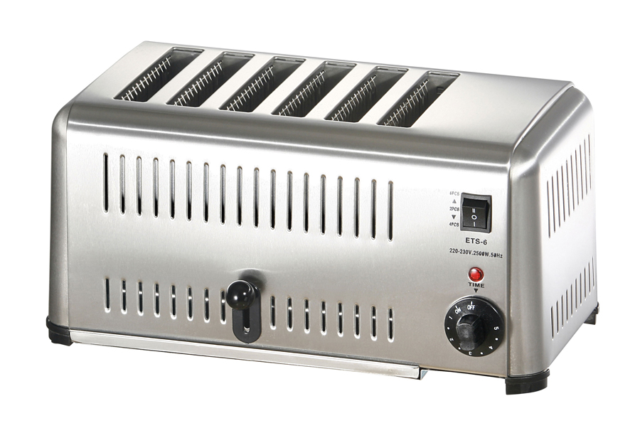 25kw toaster 6 slicepop uptoaster stainless steel