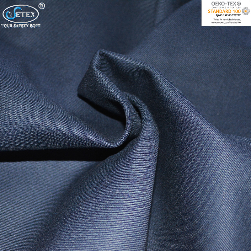 100 cotton canvas water oil repellent fabric for coveralls jackets pants with OEKOTEX 100 standards