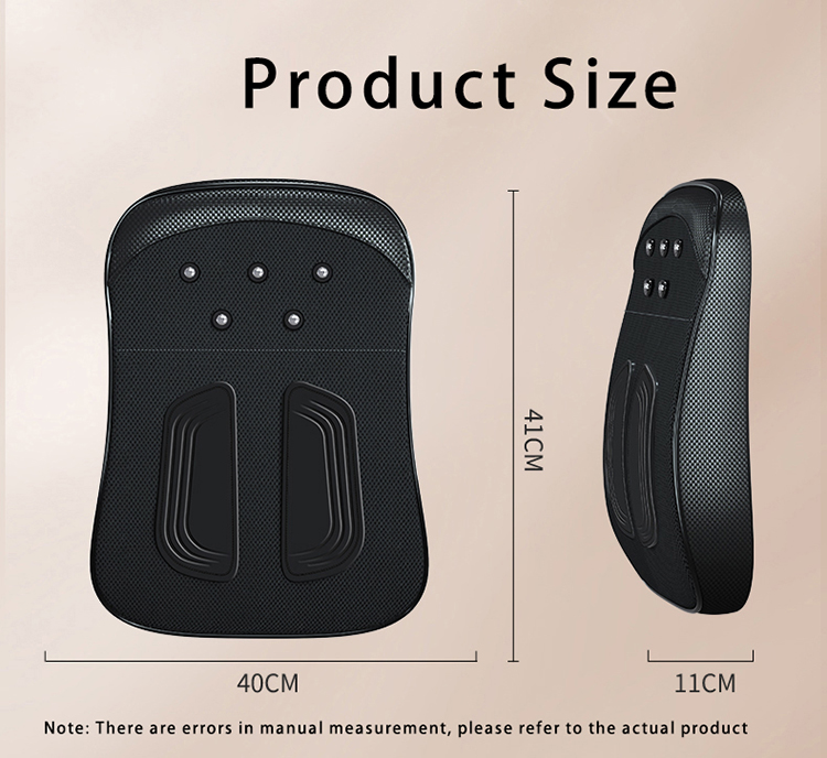 Home and Car Pressure and Pulse Back Massage Cushion HFRYB8