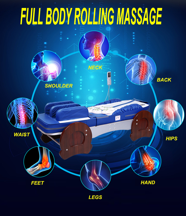 Jade Stone Massage Bed with Leg Airbag Pressing HFR1681F