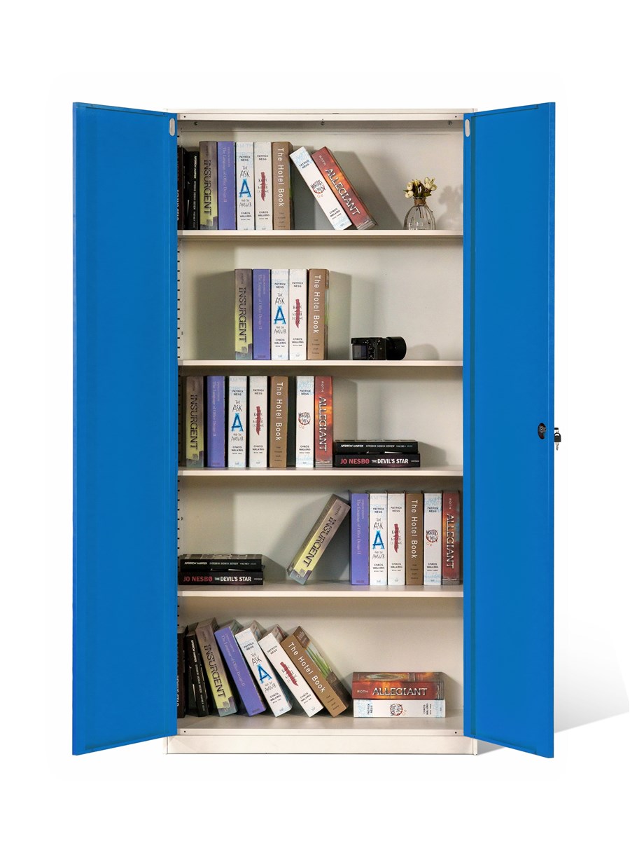 Large Storage Cabinets with Doors and Shelves