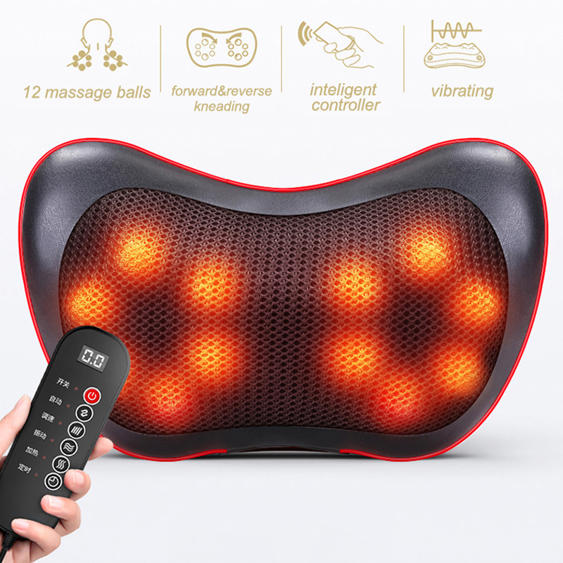 Vibrating Multifunction HomeCar Massage Pillow HFR9707