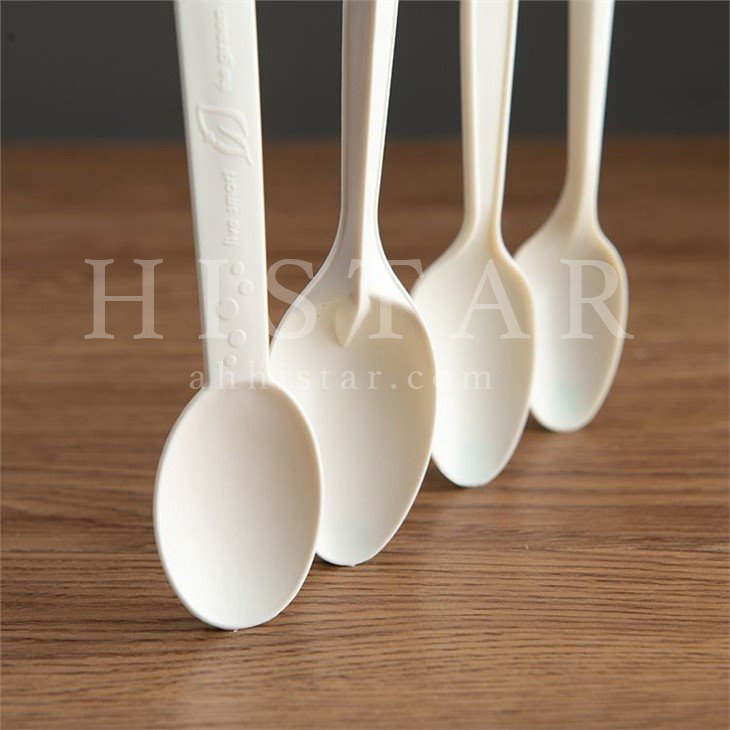 Wholesale disposable biodegradable corn starch food spoons