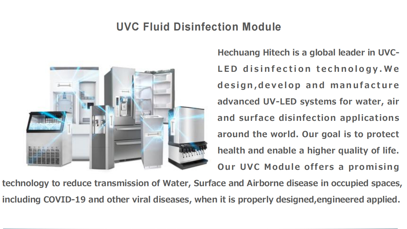 desinfect 275nm far uvc water air sterilizer disinfection LED light lamp chip sanitizer purifier module