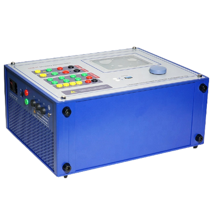 High Accuracy Secondary Current Injection Intelligent Testing InstrumentPower System Protection Relay Tester