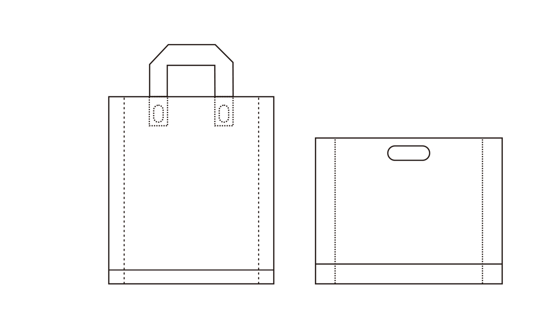 Zhongxin Wenzhou Popular Soft loop handle Bag making machine