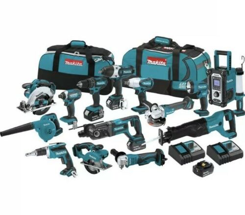 Wholesale for Makitas LXT1501 18Volt LXT LiIon Cordless 15Piece Toolset NIB