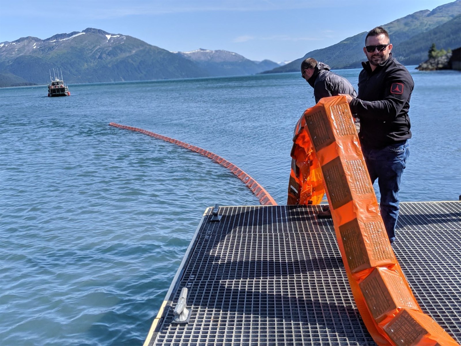 Medium Duty Silt Curtain for Moving Water