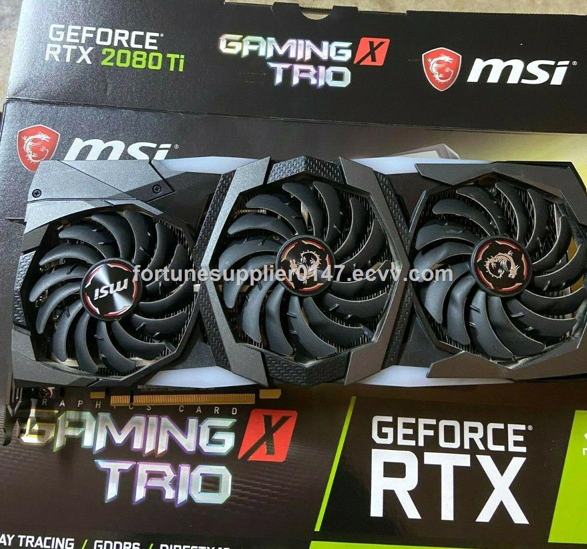 MSI RTX 2080 TI Gaming X Trio 11GB Graphics Card