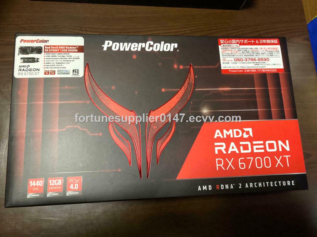 PowerColor Red Devil AMD Radeon RX 6700 XT From Japan New