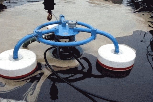 Weir Type Oil Skimmer Oil Spill Disposal