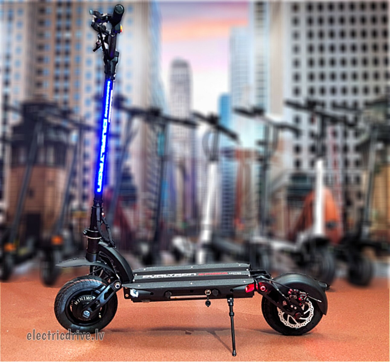 Dualtron Spider Minimotors Electric Scooter 2X800Watt 3000 W 60V 24Ah 10 Inch