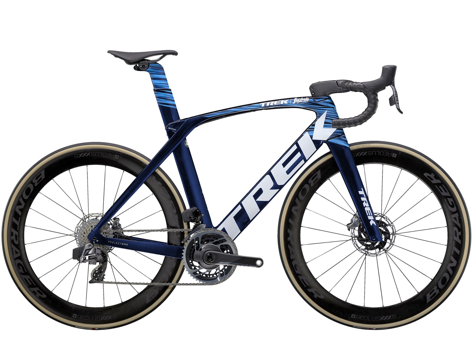2021 Trek Madone SLR 9 eTap Disc Road Bike in Blue