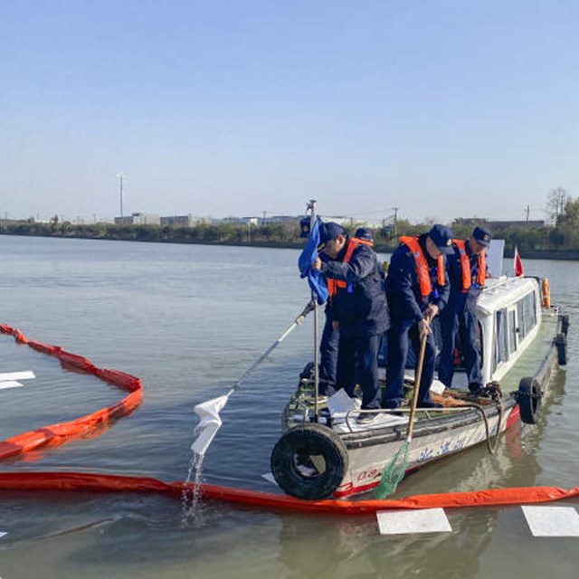 Harbor Floating Spill Containment BoomJXYOCB1100