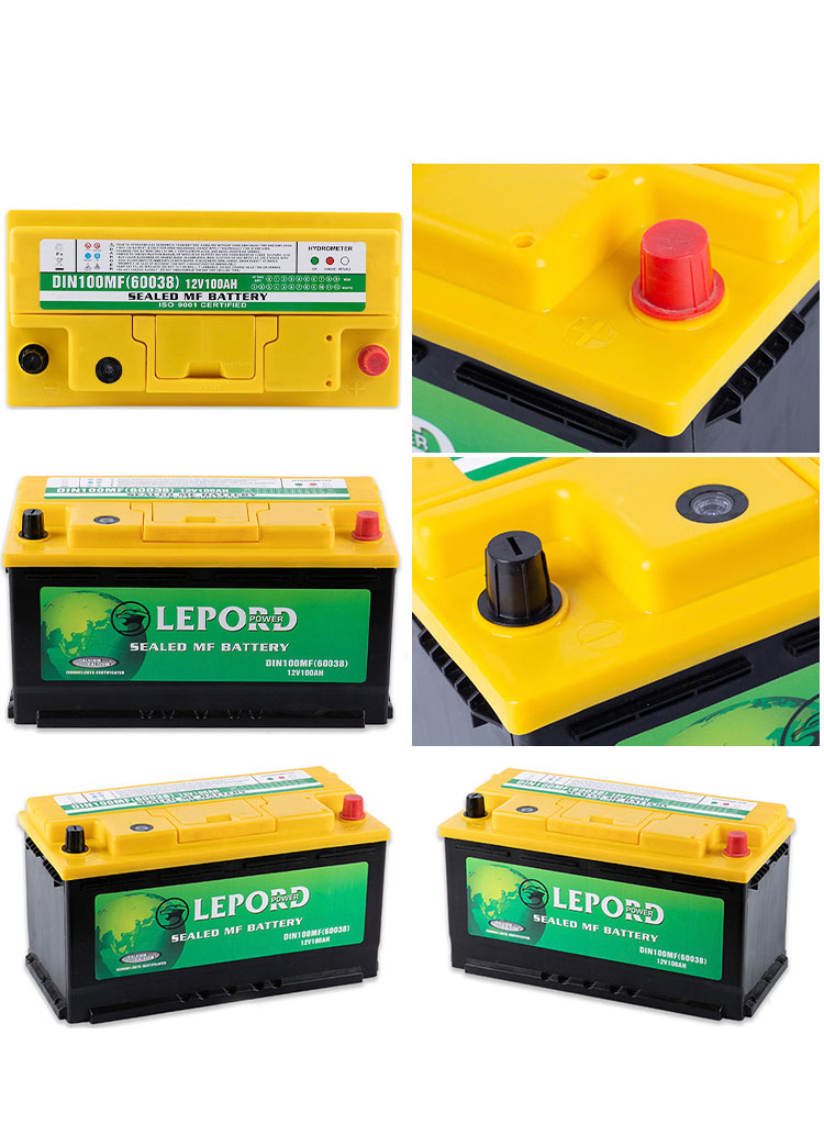 Car Accessories Shops Supply High Quality LEPORD Lead Acid Car Battery