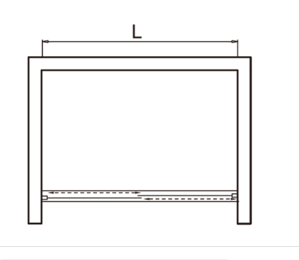Hotel Custom Barn Style Sliding Bypass Shower Doors