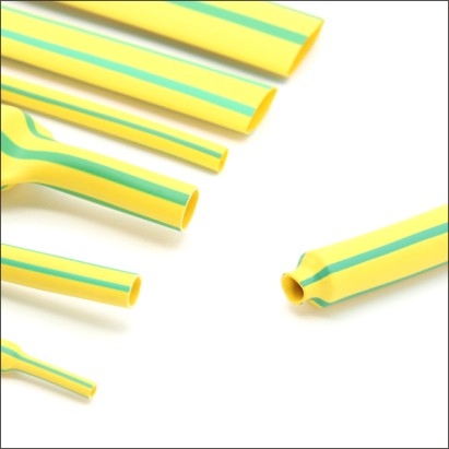 2X3XYG Yellow green heat shrinkable tube