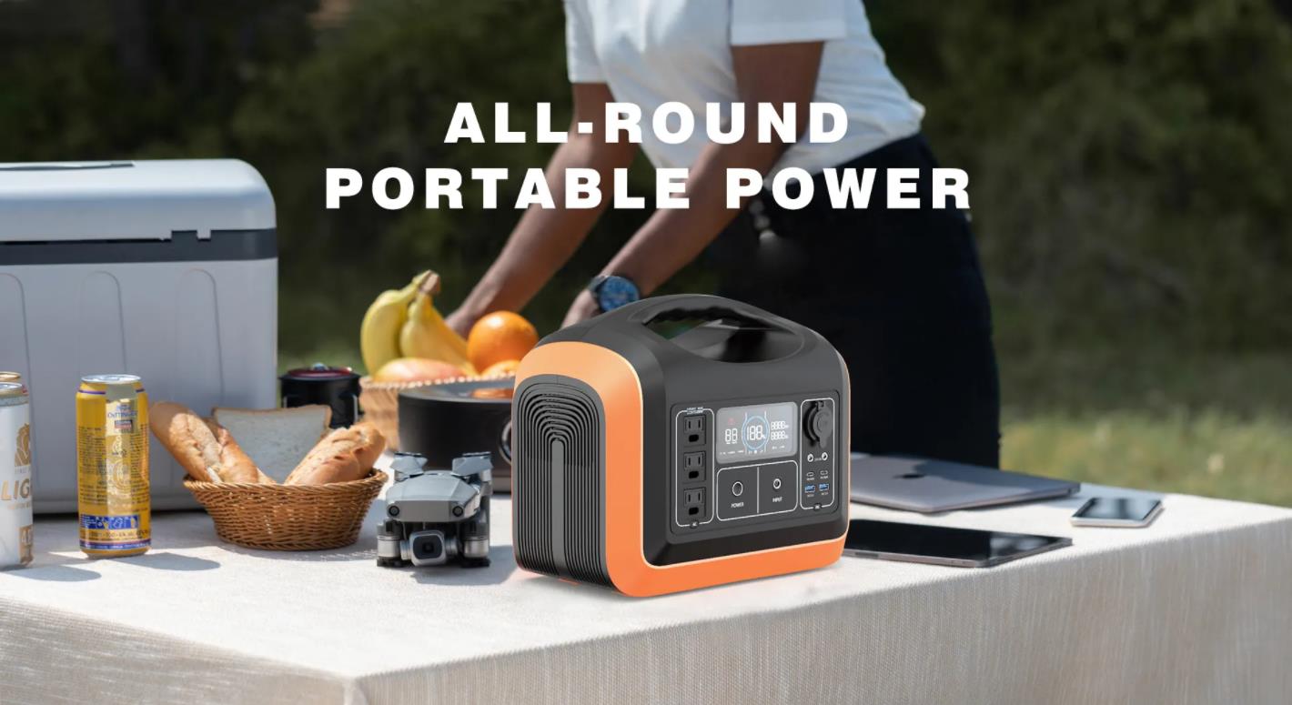 1200W portable power station solar energy for ourdoor camping
