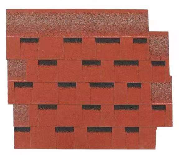 Decorative Roofing Building Material Colored Types Asphalt Shingle