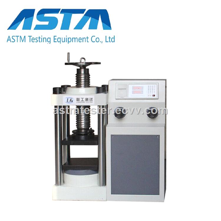 YES2000M Compression Testing Machine Manual Screw