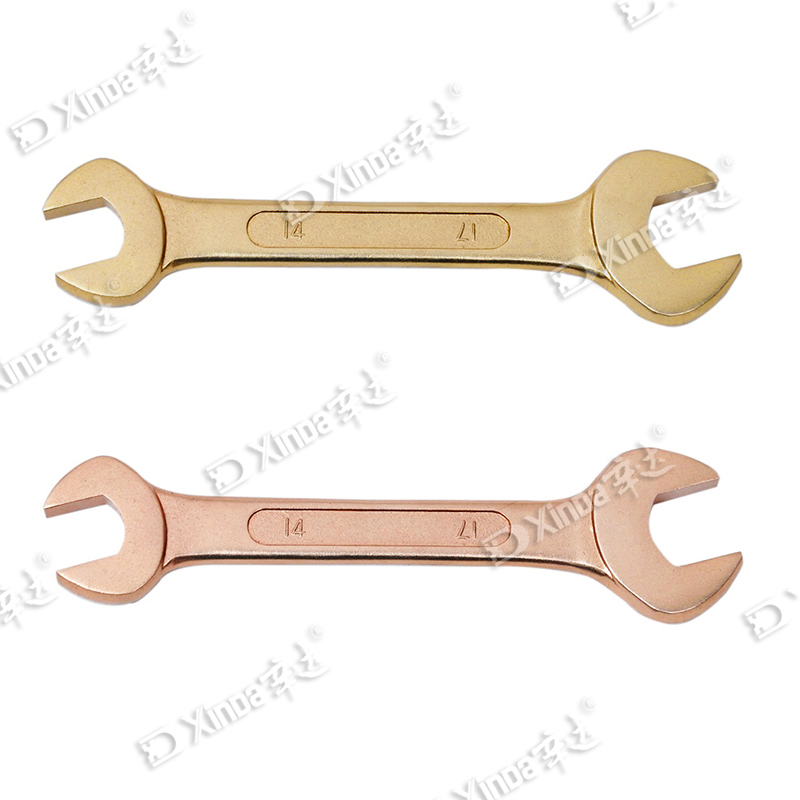 Non Sparking Tools Open End Wrench Copper Alloy Explosion Proof