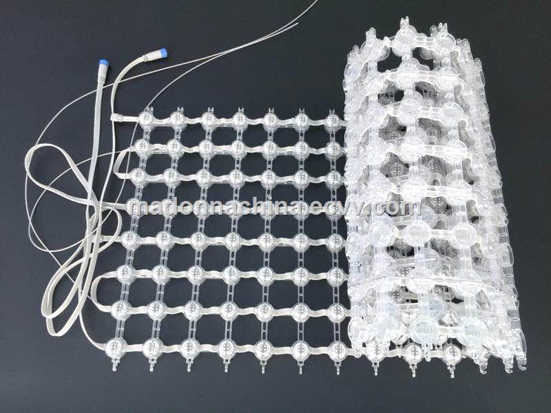 Manufacturer of largescreen LED video displays LED Media Facade Transparent video screen