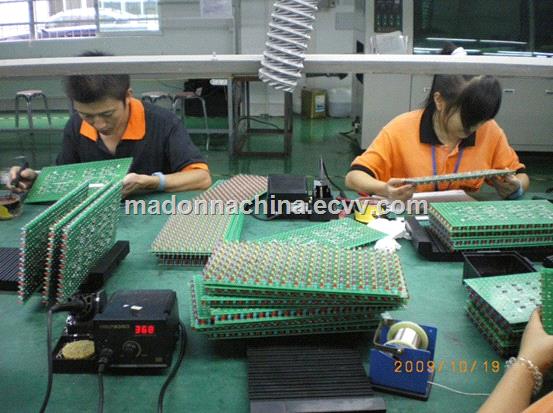 Manufacturer of largescreen LED video displays LED Media Facade Transparent video screen
