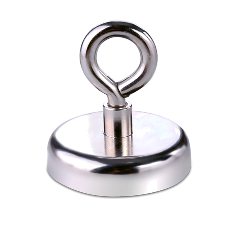 500kg Powerful Ring Magnet Eye Bolt Pot Magnetic Custom Plus Logo