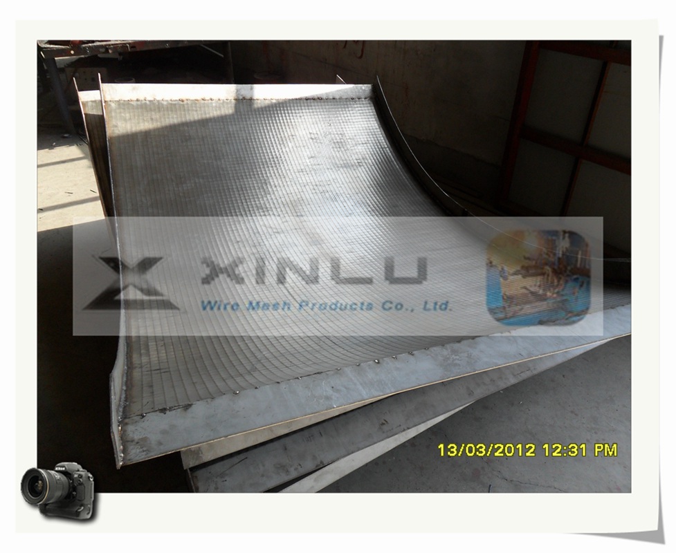 Sieve Bend Screening Sieving screen mesh Arc screen plate