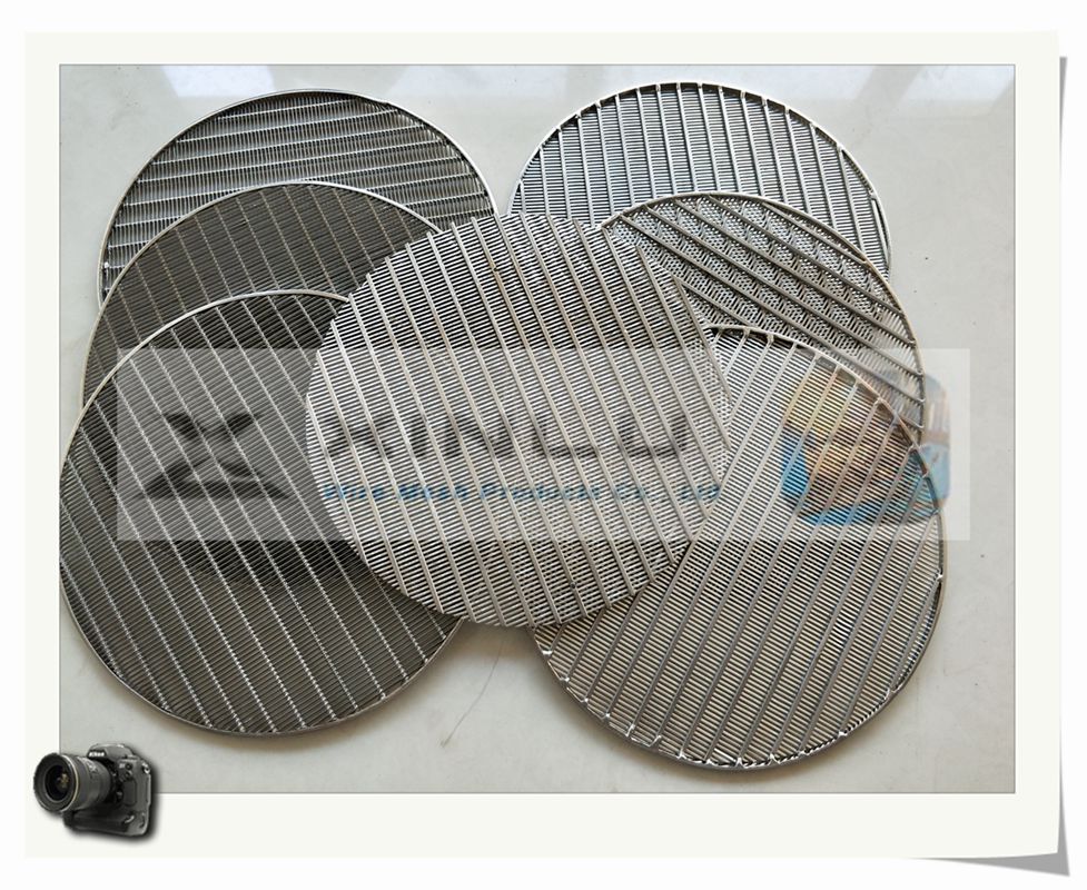 High Efficiency Wedge Wire Wrap Flat Screen Panel Johnson Filter Plate V Wire Slot Panel Sieve Bend