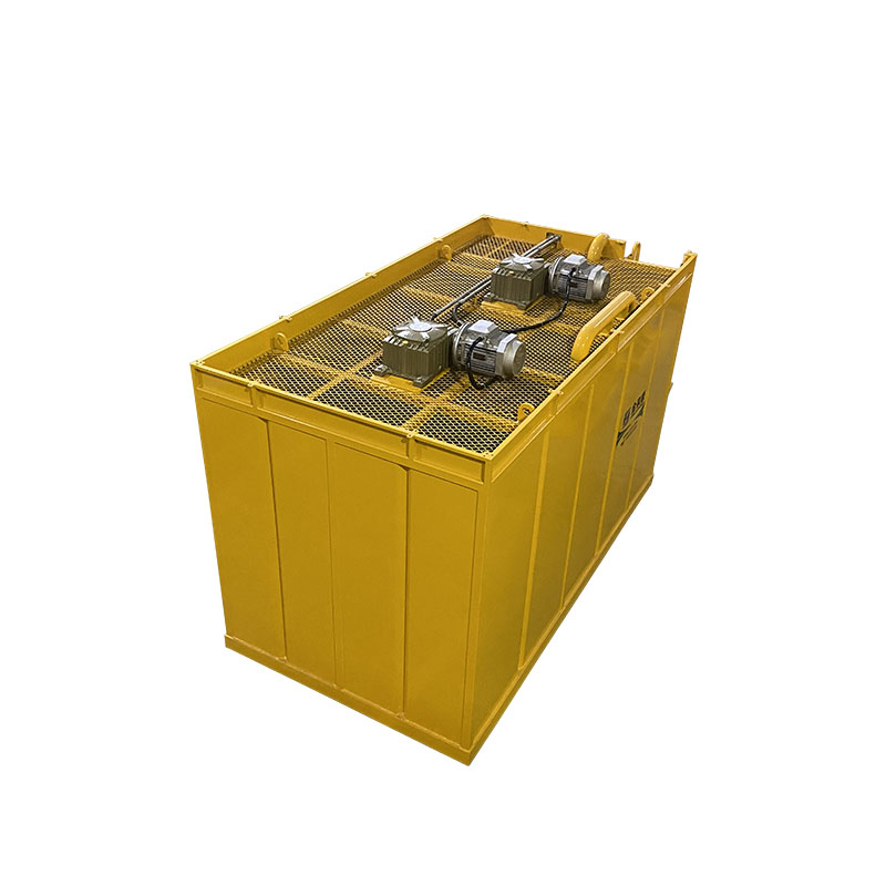 China manufactory foldable design drilling rig mud tanks for nonexcavation