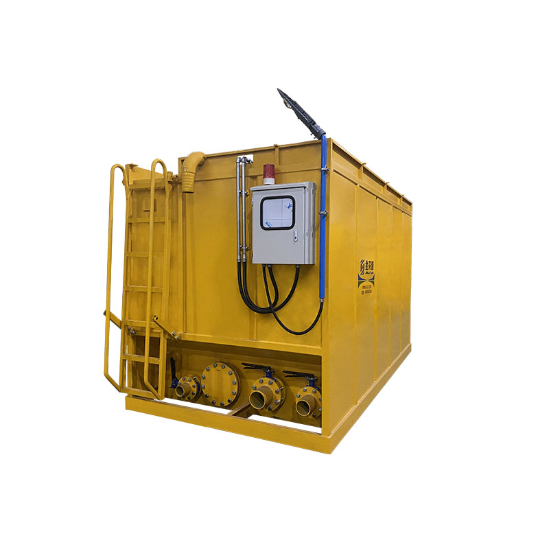 China manufactory foldable design drilling rig mud tanks for nonexcavation