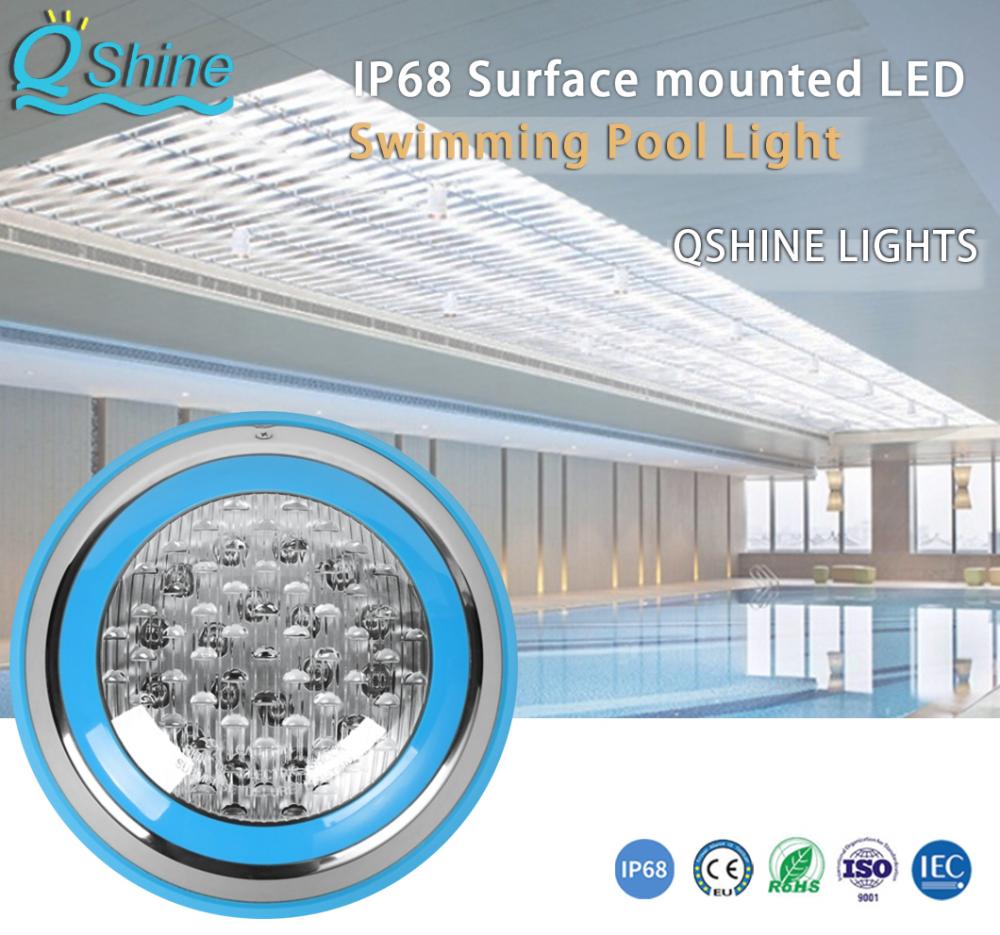 Underwater surface mounted IP68 LED Pool Lights