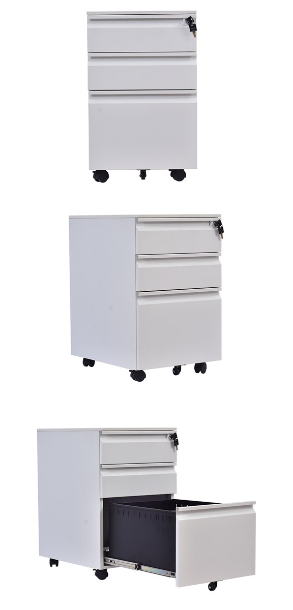 Home Office Lockable Legal Size 3 Drawer Filing Cabinet for Sale