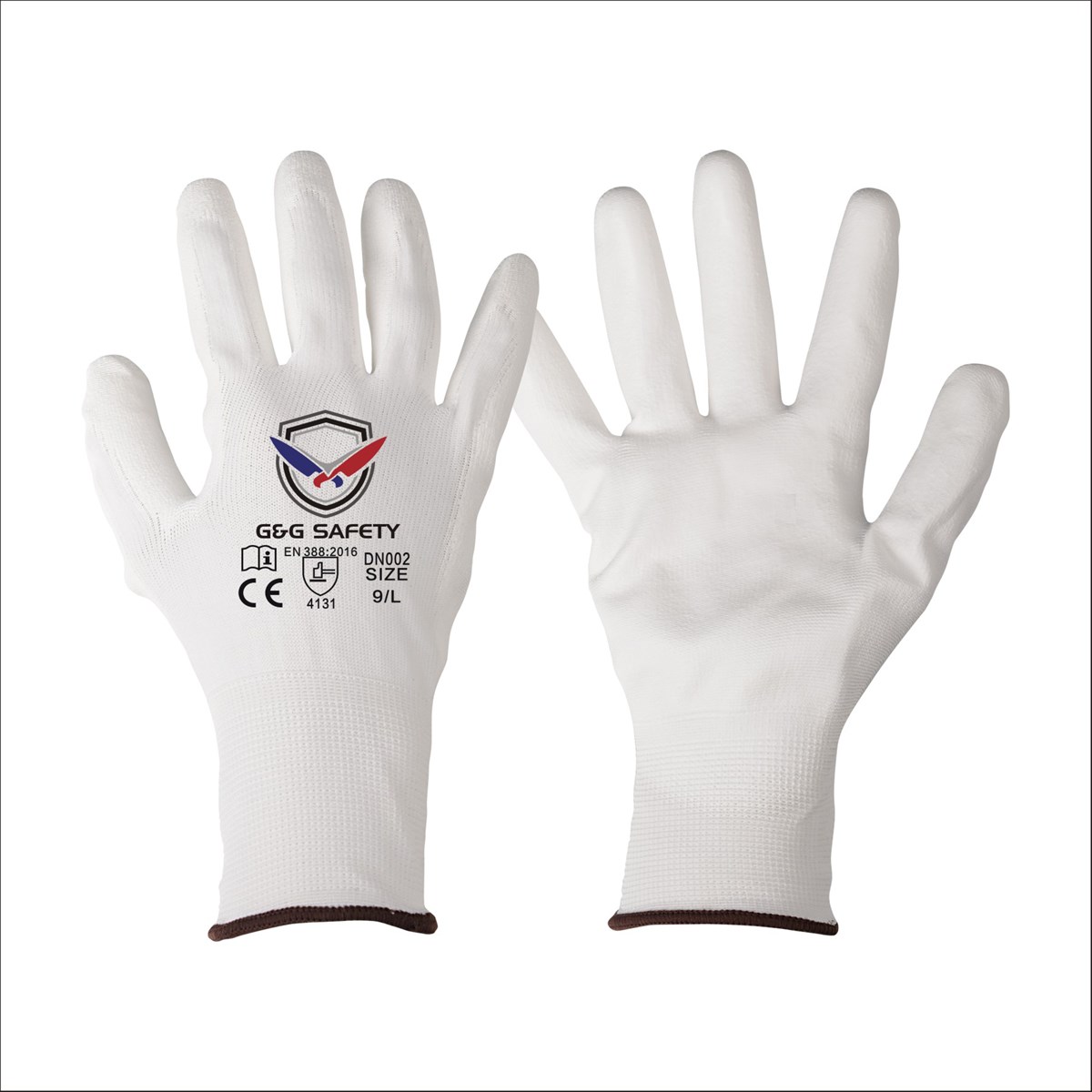 13 GUAGE NYLON PU PALM COATED GLOVE