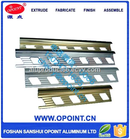 Extrusion stamping and drilling of aluminum parts