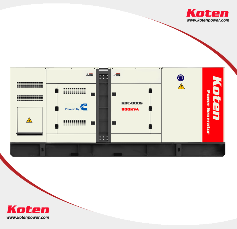 Koten Power 500kva Cummins Silent diesel generator set for sale