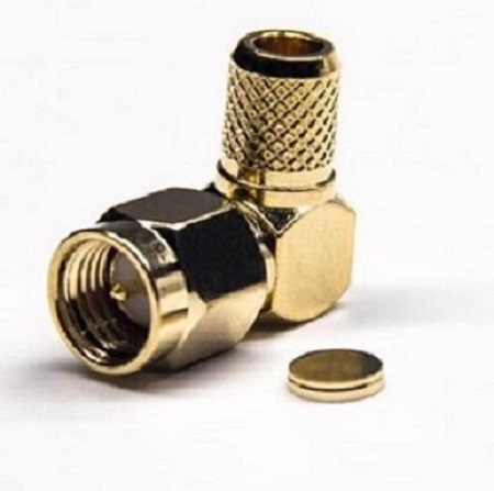 SMA Male Connector 90 Angled PCB board