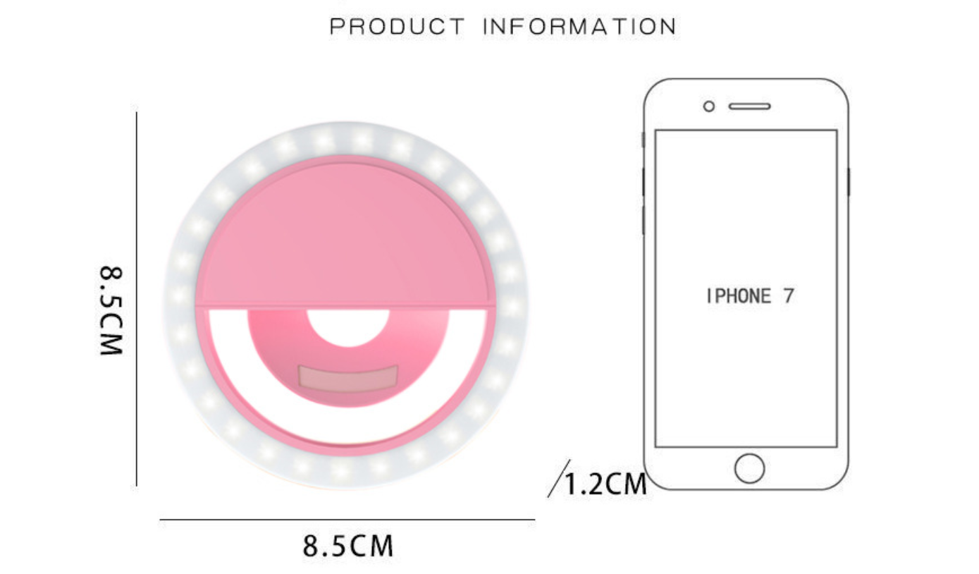 mobile phone Selfie live fill light