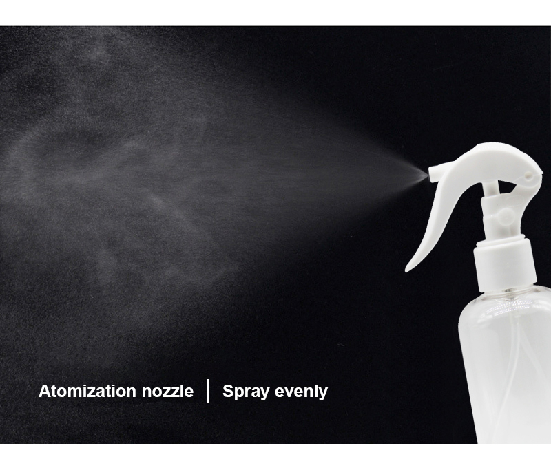 PET plastic bottle hair spray alcohol disinfectant water bottle with a variety of spray heads