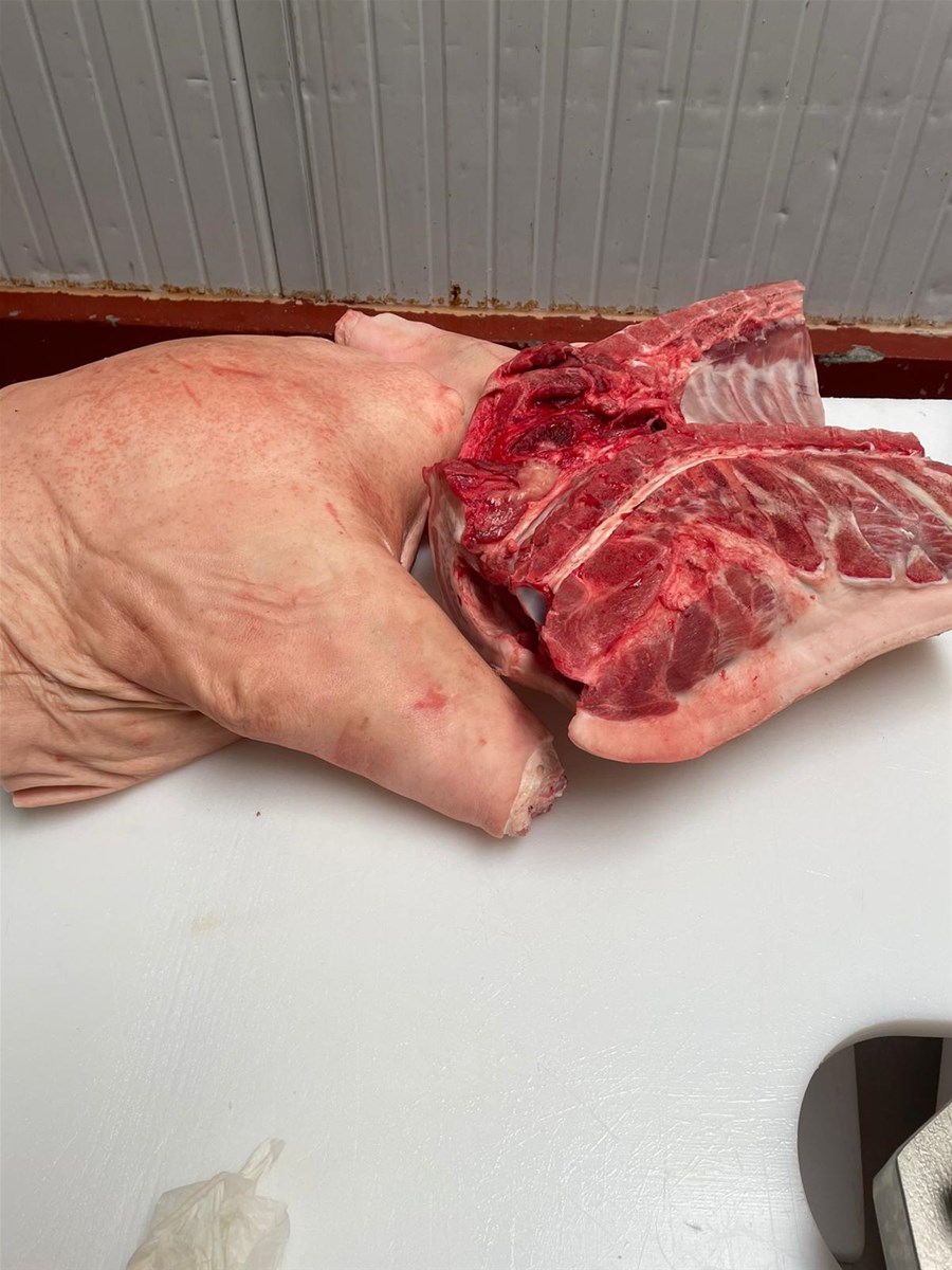 Frozen Pork 6 Way Pork 6 way cuts