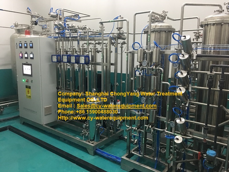 multi effects distiller water for injection water machinery for pharma company with verification document