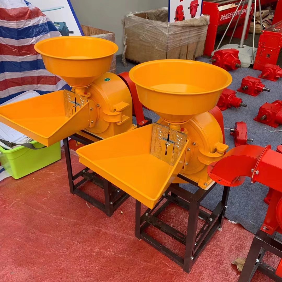 corn maize pulveriser wheat pulverizer powder grinder crusher flour mill
