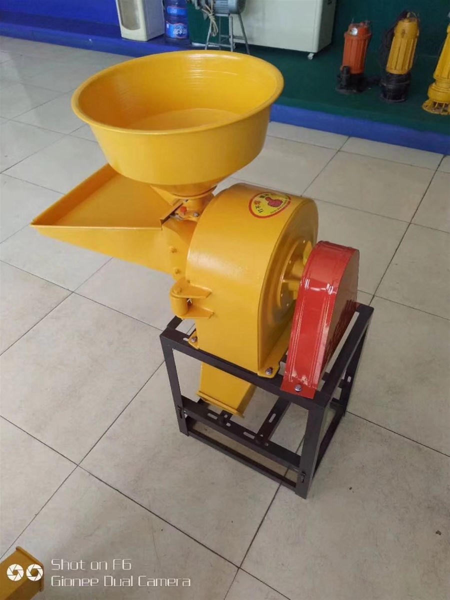 corn maize pulveriser wheat pulverizer powder grinder crusher flour mill