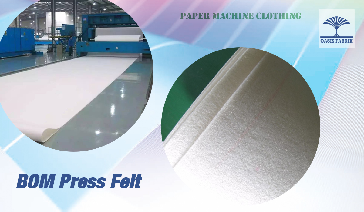 BOM Press Felts for Paper Making Paper Machine Clothing