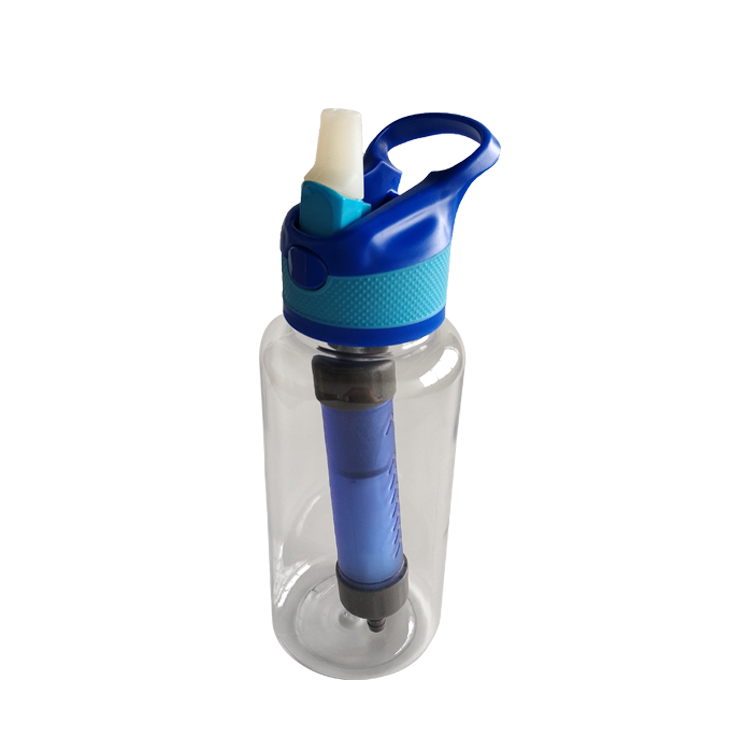 1L Personal Portable Water Filter 1 Gallon Outdoor Sport Bottle Bpa Free