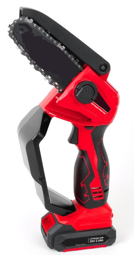 20V portable powerful onehand operated Liion Cordless log chain saw